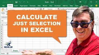 Excel Calculate The Selection - 2374