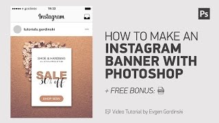 How to Make an Instagram Banner 3 + FREE Psd - Photoshop Tutorial
