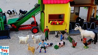 Schleich Horse and Farm Animals Playsets Toys For Kids