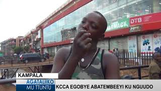 KCCA egobye abatembeeyi ku nguudo