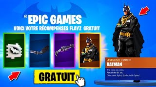 VOICI COMMENT AVOIR LE PACK BATMAN GRATUITEMENT  sur FORTNITE