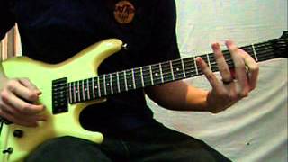 80's Style Hard Rock / Metal Guitar Solo - E Minor - By Cambodianrat