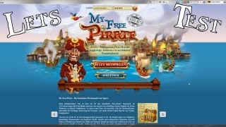 Let's Test My Free Pirate - Browsergame von Upjers [Deutsch,HD]