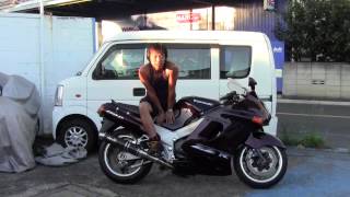 カワサキ　川崎　ZZR1100　参考動画