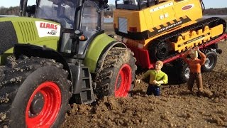 БРАТ ИГРУШКИ RC Трактор Claas Axion 850