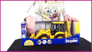 Bruder Экскаватор -- погрузчик колёсный JCB 4CX 02 428)