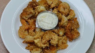 Texas Fried Shrimp with Old Man Cooking