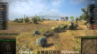 WOT: Steppes - T-34-85 - 5 frags -