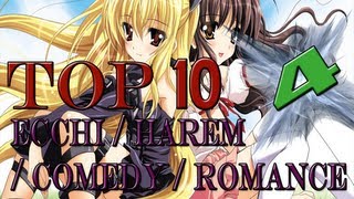 Top 10 Ecchi / Harem / Comedy / Romance Anime - [HD] [NEW]