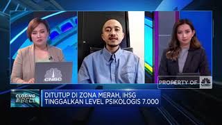 Waspadai Agresivitas The Fed, IHSG Tinggalkan Level Psikologis 7.000