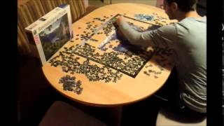 Ravensburger puzzle 1000 - Norwegischer Fjord ( Time lapse )