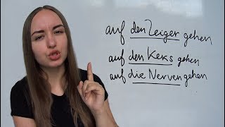 10 немецких слов на каждый день Auf den Keks gehen, auf dem Schirm haben