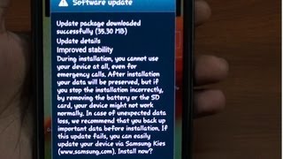 Samsung Galaxy Note 2 N7100XXDLL7 OTA Firmware Update