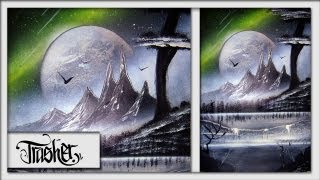 Incredible spray paint art by: TRASHER