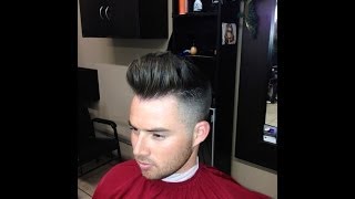 How To Cut A Modern Pompadour Haircut | Step by Step Tutorial
