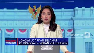 Jokowi Beri Selamat Kepada Prabowo. Percaya Sudah Mumpuni
