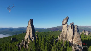 4k Russian Siberia Taiga  national Park