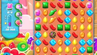 Candy Crush Soda Saga Level 739 - NO BOOSTERS