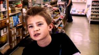 Kid tries to buy a condom