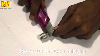 How to Crimp TNC Male Connector using Crimping tool