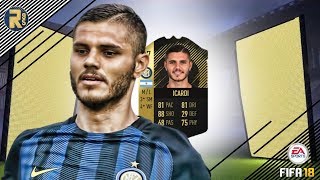 FIFA18 | TEAM OF THE WEEK 10 | 87 RATED INFORM CARD MAURO ICARDI PLAYER REVIEW!!! #FIFA18