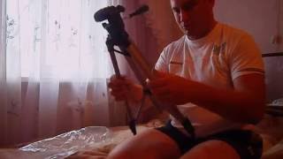 Тринога (штатив). Лучший выбор. Обзор. Lightweight  Fancier WT 330E. Statywu. Najlepszym wyborem.