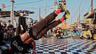 リバクラ vs 特急銀次 BEST4 EBISU VIBES vol.2 BREAKING DANCE BATTLE 彦根えびす講2021