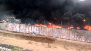 Paper Recycling Factory Fire Phoenix Arizona