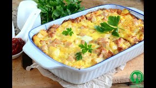 ЗАПЕКАНКА из Кабачков с Рисом и МЯСОМ + СОУС из Яблок  / Илья Лазерсон / Кулинарный ликбез