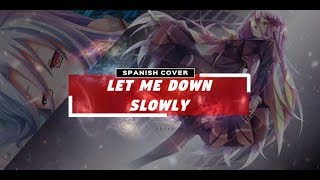 Let me down slowly  SPANISH COVER Alec Benjamin