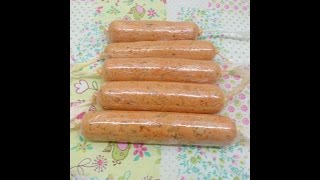 Receita de salsicha Vegetal facil