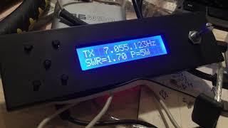 Работа КСВ метра в SDR TRX UT3MK / US5NCJ одноплатник v4