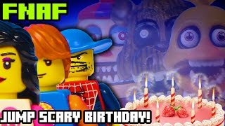 IT'S A FNAF JUMP-SCARY BIRTHDAY! (feat. McFarlane Toys!) SPIDER FRANK CAN'T POOP?? || Brick & Betty