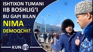 PREZIDENT GAPLARI ISHTIXON TUMANI IIB BOSHLIG‘I UCHUN “PAFOS”MI?