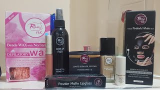 MAKEUP HAUL / RIVAJ UK / UNBOXING/REVIEW