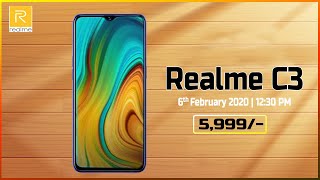 Realme C3 - First Look & Impressions, Price, Full Specifications | realme C3