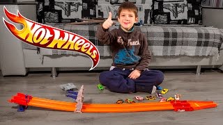 Hot Wheels трек "Суперскоростной трек с супер-запуском" из серии HW Race BGJ24-1