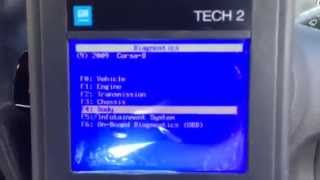 Tech 2 Corsa D Life Steering Wheel Controls Activation