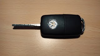 How to Replace a battery in the key VW POLO, CADDY PASSAT