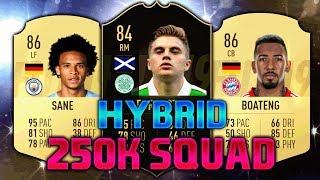 FIFA 19 200K-250K SQUAD BUILDER feat. FORREST 2IF, SANE, BOATENG - 250K HYBRID FIFA 19