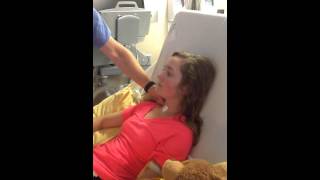 Makenzie's C-collar is cleared and removed! (August 22, 2014)