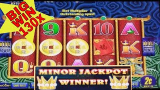5 Dragons Slot Machine ?Super Big Win? and Minor Jackpot Won ! Live Slot Play