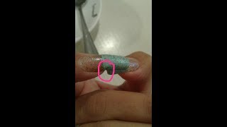 CORTE DE UÑAS LARGAS NATURALES :)