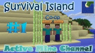 Minecraft 1.4.7 Survival Island (Coop) [Серия 1] "Однажды в океане"