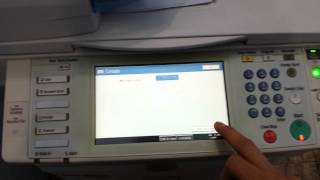 Imprimir página de contador RICOH MP séries.