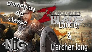 Conqueror's Blade : Gameplay Lancier et Archer long !
