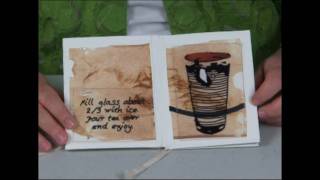 Adventure Quilt Works: Mixed Media Book "Perfect Iced Tea"