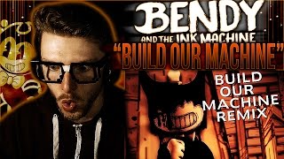 Vapor Reacts #366 | BENDY AND THE INK MACHINE SONG REMIX "Build Our Machine" SFM by Coda REACTION!!