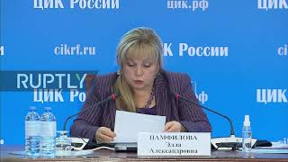 Russia: 'I knew, but I didn't tell'- Pamfilova about Putin's online voting