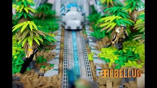 LEGO Star Wars RebelLUG Collaboration- First Order outpost attack on Klis